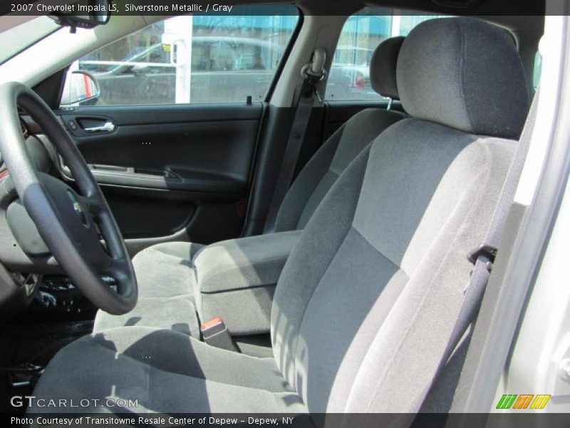 Silverstone Metallic / Gray 2007 Chevrolet Impala LS