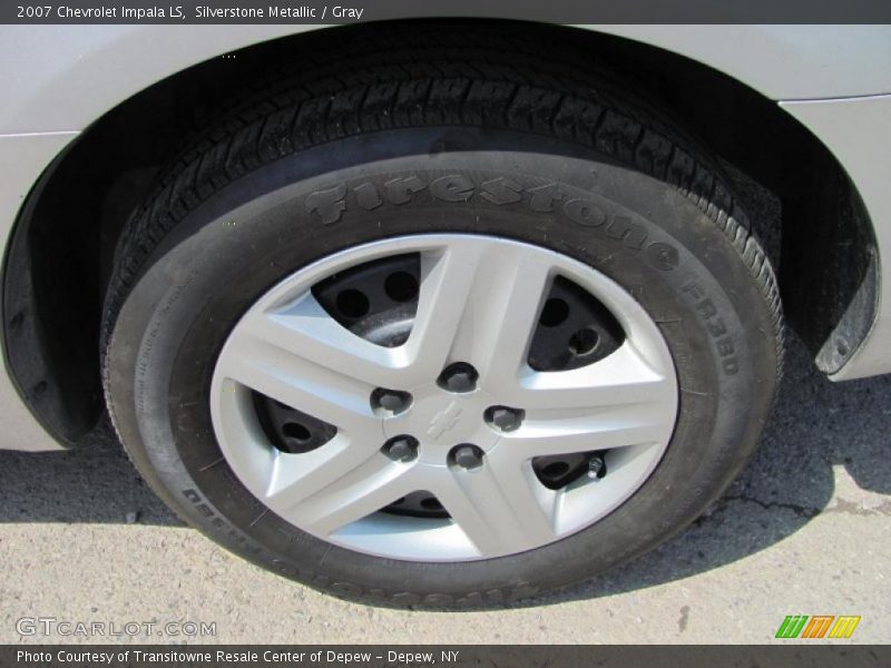 Silverstone Metallic / Gray 2007 Chevrolet Impala LS
