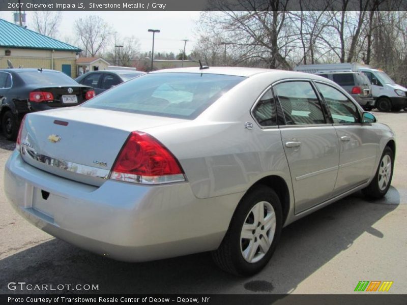 Silverstone Metallic / Gray 2007 Chevrolet Impala LS