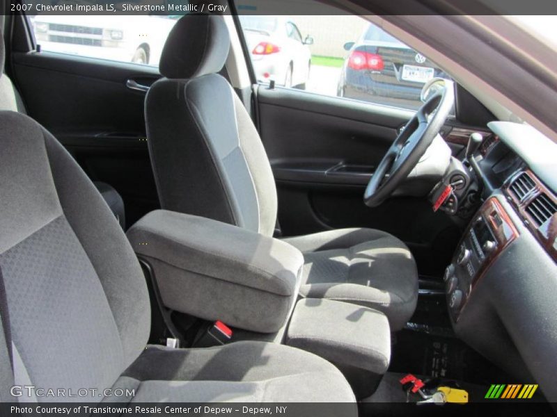 Silverstone Metallic / Gray 2007 Chevrolet Impala LS
