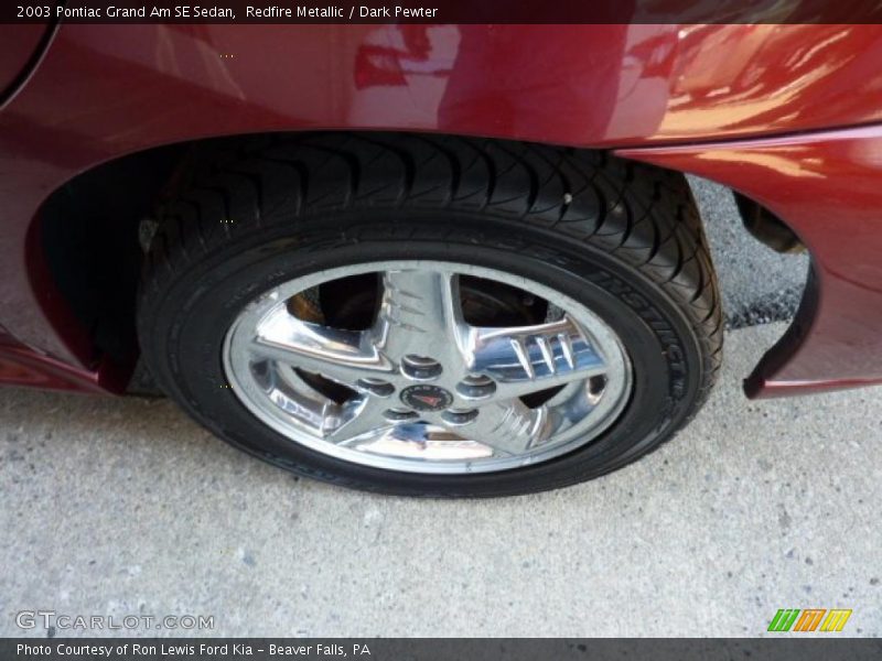 Redfire Metallic / Dark Pewter 2003 Pontiac Grand Am SE Sedan