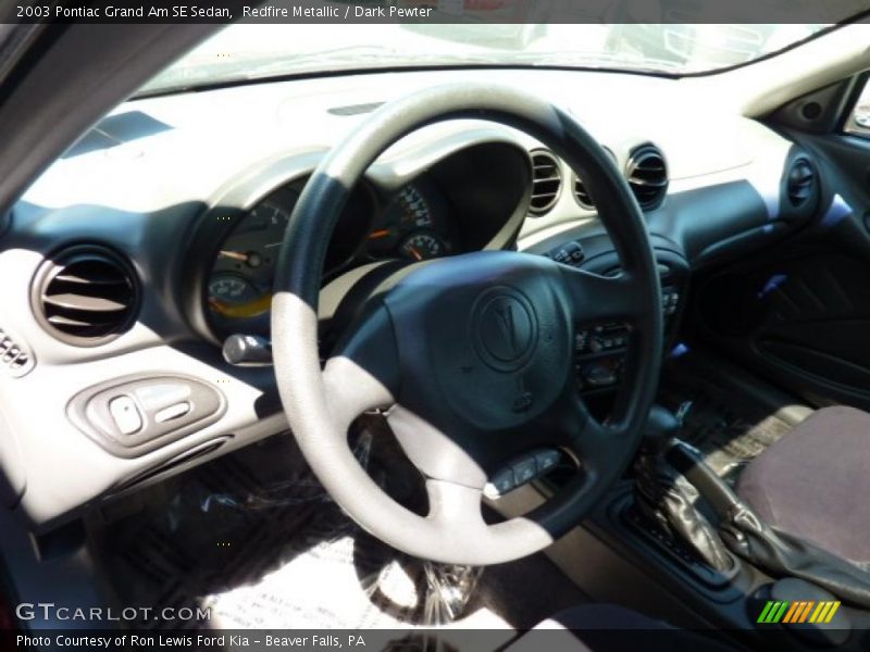 Redfire Metallic / Dark Pewter 2003 Pontiac Grand Am SE Sedan