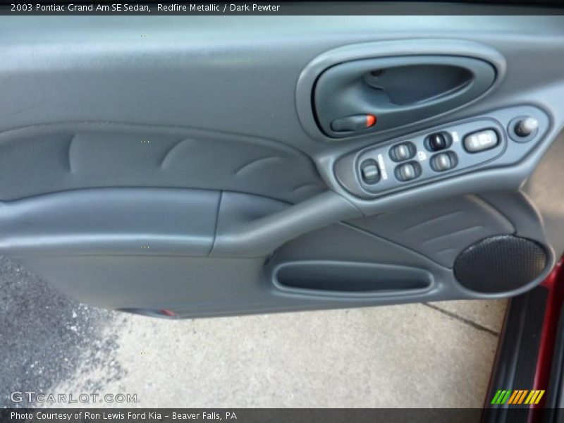 Redfire Metallic / Dark Pewter 2003 Pontiac Grand Am SE Sedan