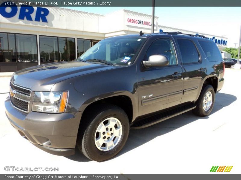 Taupe Gray Metallic / Ebony 2010 Chevrolet Tahoe LT 4x4