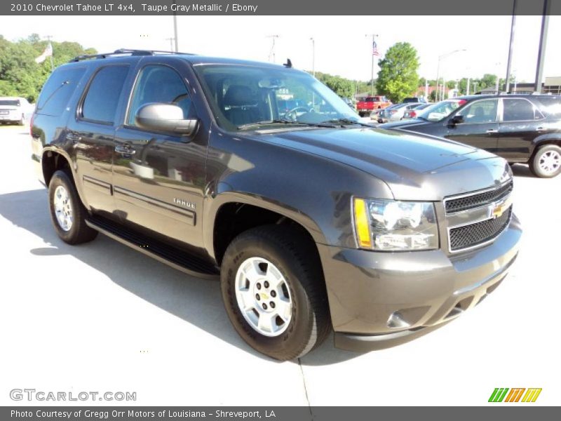 Taupe Gray Metallic / Ebony 2010 Chevrolet Tahoe LT 4x4
