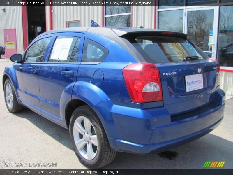 Deep Water Blue Pearl / Dark Slate Gray/Medium Graystone 2010 Dodge Caliber SXT