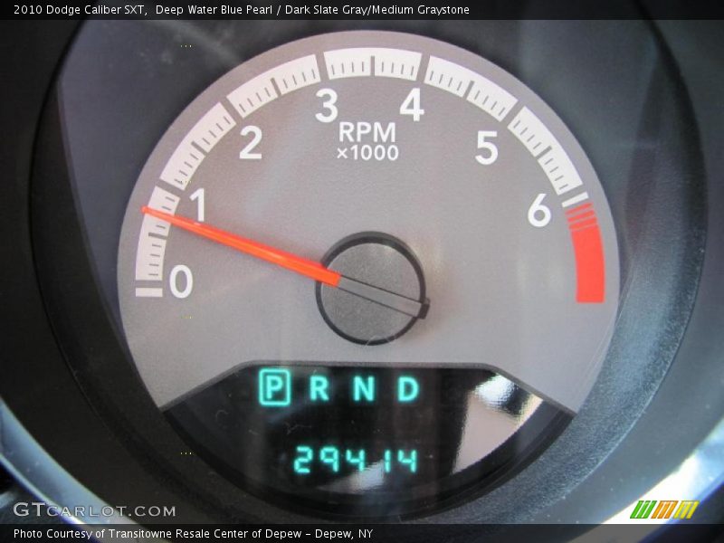 Deep Water Blue Pearl / Dark Slate Gray/Medium Graystone 2010 Dodge Caliber SXT