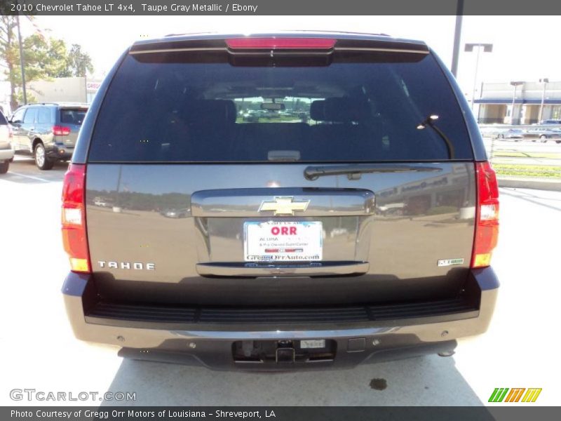 Taupe Gray Metallic / Ebony 2010 Chevrolet Tahoe LT 4x4
