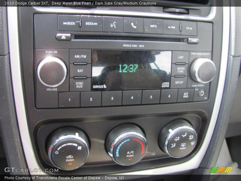 Deep Water Blue Pearl / Dark Slate Gray/Medium Graystone 2010 Dodge Caliber SXT