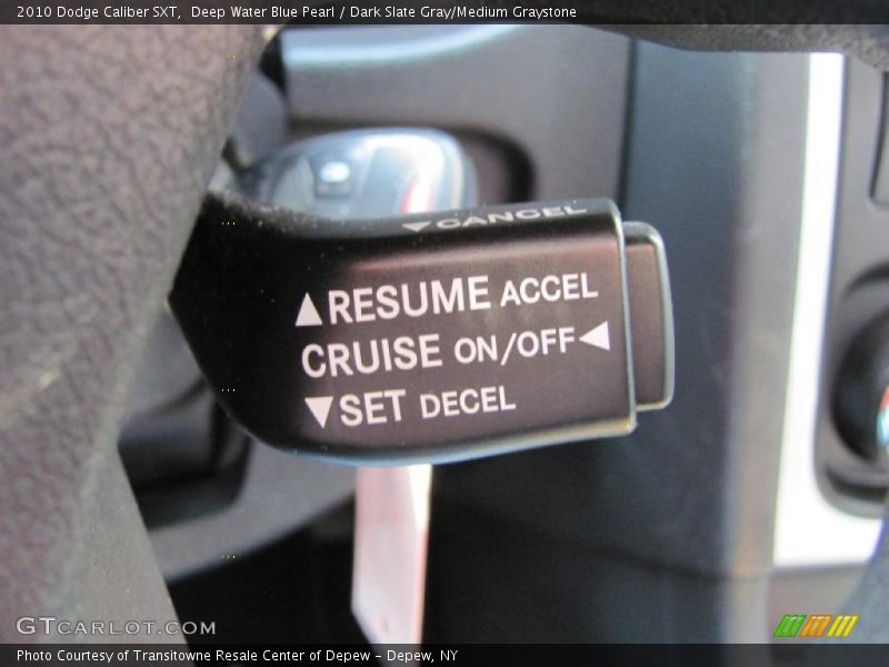 Deep Water Blue Pearl / Dark Slate Gray/Medium Graystone 2010 Dodge Caliber SXT