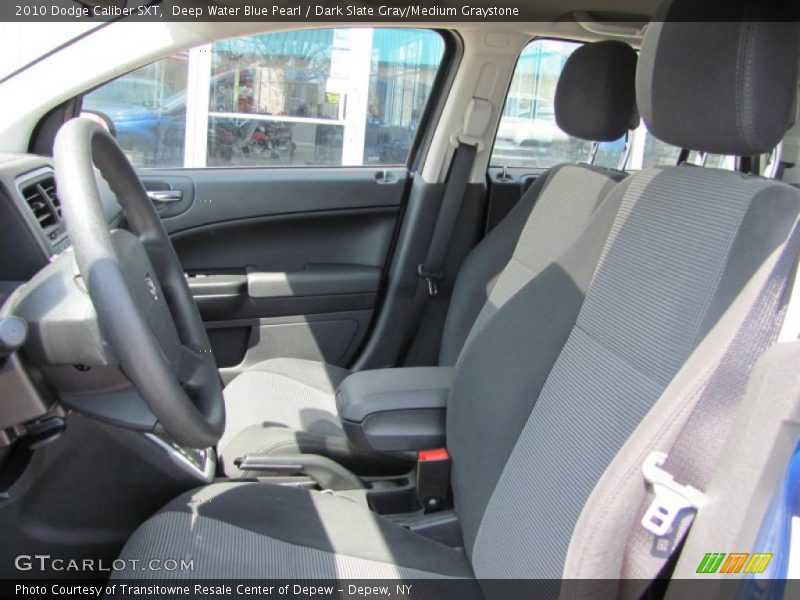 Deep Water Blue Pearl / Dark Slate Gray/Medium Graystone 2010 Dodge Caliber SXT