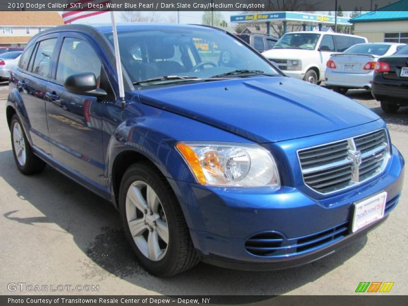Deep Water Blue Pearl / Dark Slate Gray/Medium Graystone 2010 Dodge Caliber SXT