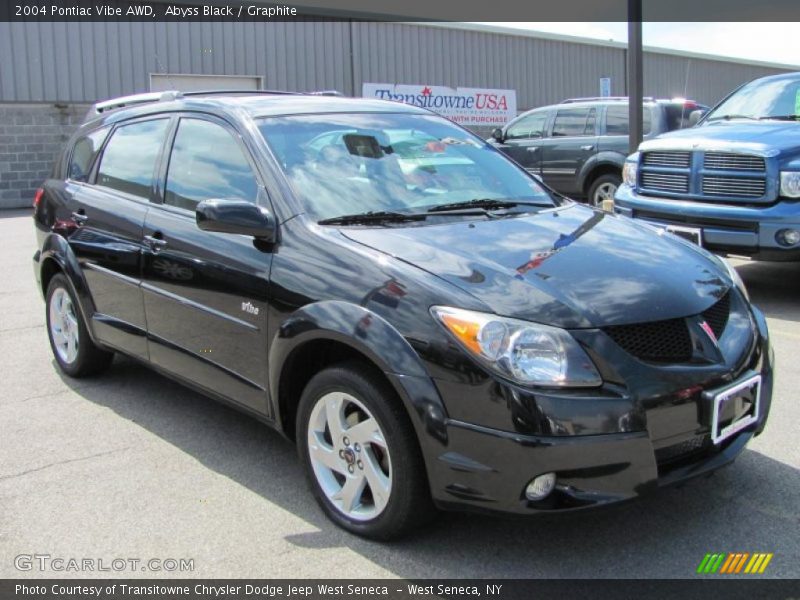 Abyss Black / Graphite 2004 Pontiac Vibe AWD