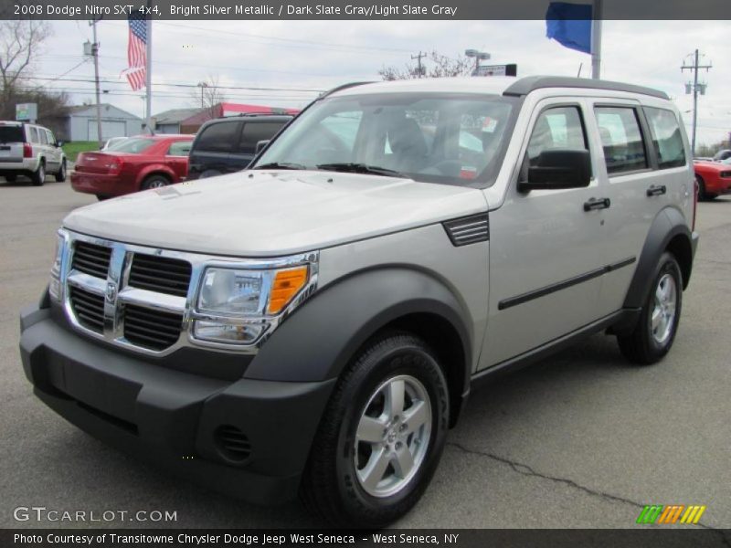Bright Silver Metallic / Dark Slate Gray/Light Slate Gray 2008 Dodge Nitro SXT 4x4
