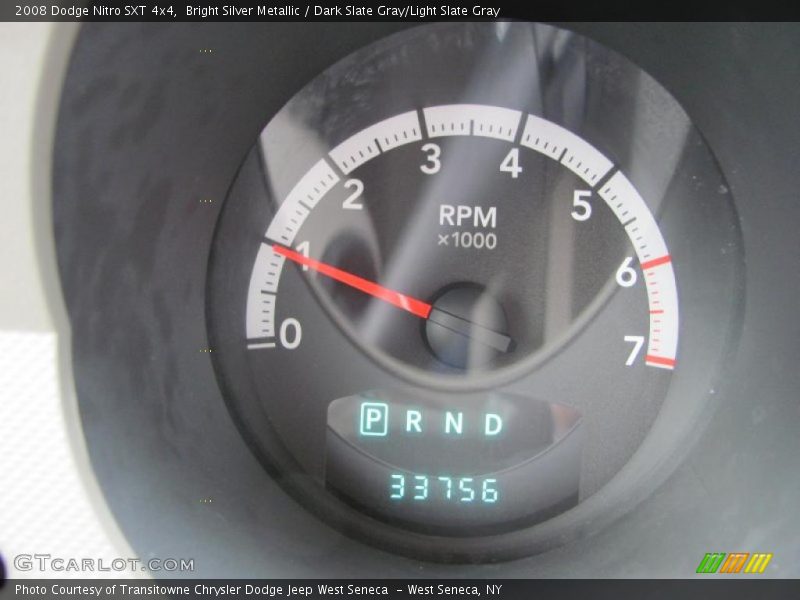 Bright Silver Metallic / Dark Slate Gray/Light Slate Gray 2008 Dodge Nitro SXT 4x4