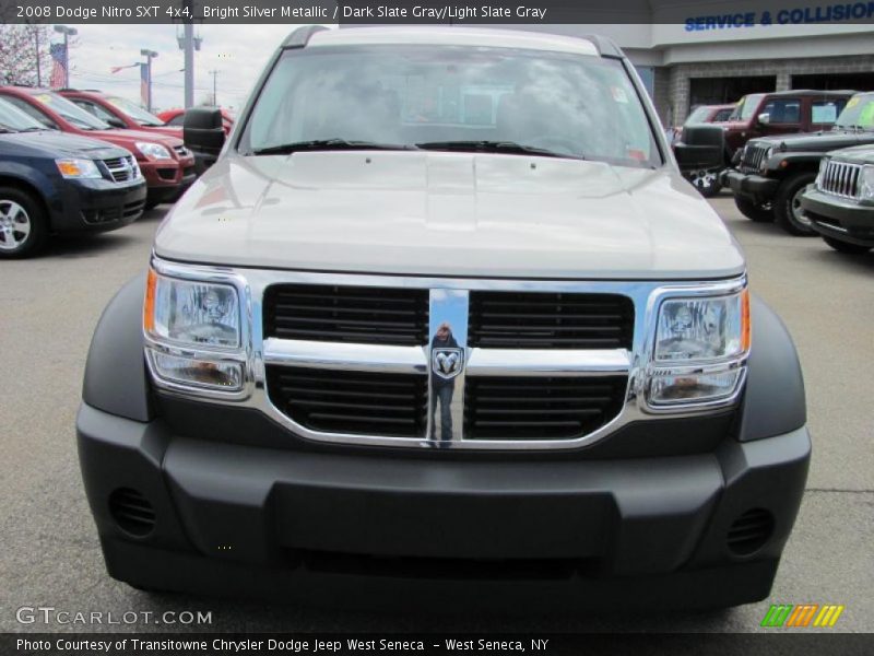 Bright Silver Metallic / Dark Slate Gray/Light Slate Gray 2008 Dodge Nitro SXT 4x4