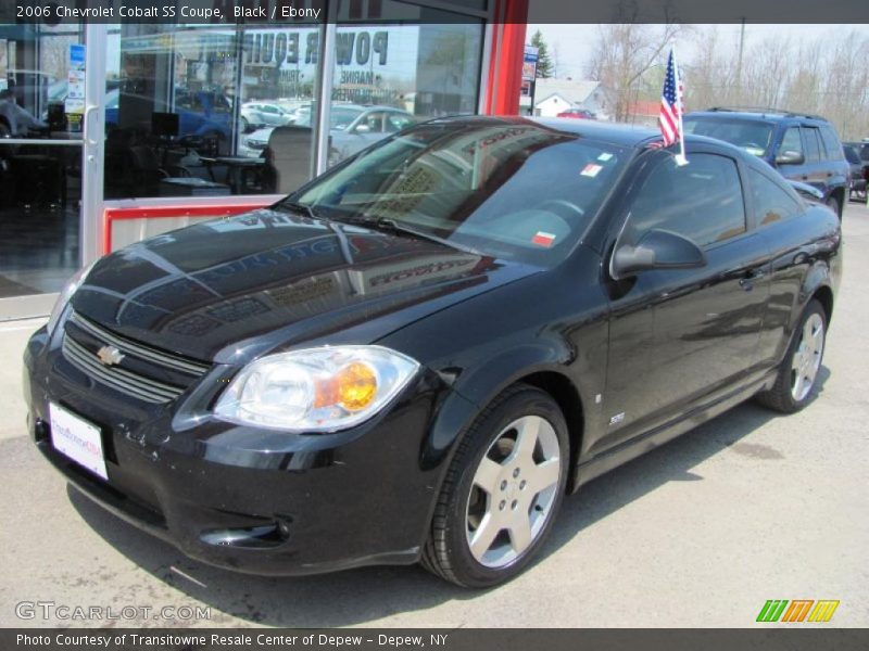 Black / Ebony 2006 Chevrolet Cobalt SS Coupe