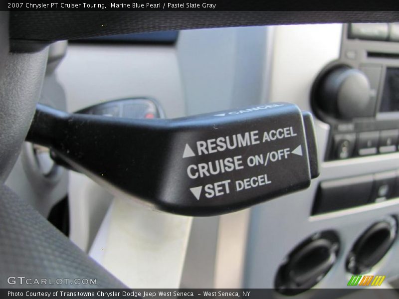 Marine Blue Pearl / Pastel Slate Gray 2007 Chrysler PT Cruiser Touring