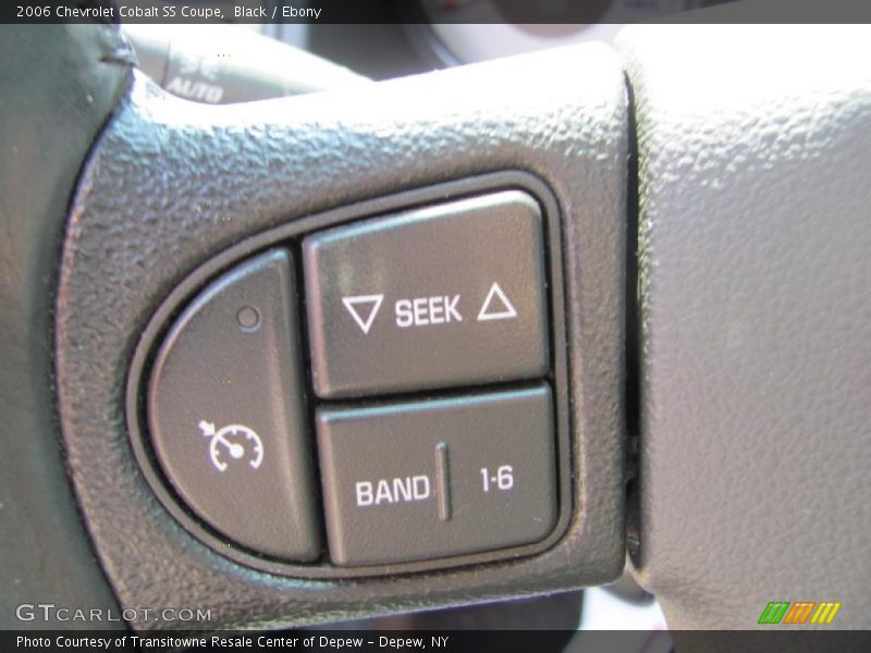 Controls of 2006 Cobalt SS Coupe