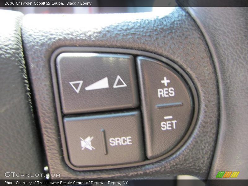 Controls of 2006 Cobalt SS Coupe