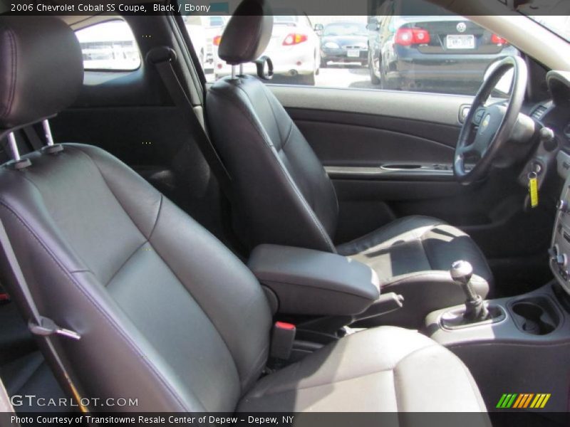  2006 Cobalt SS Coupe Ebony Interior