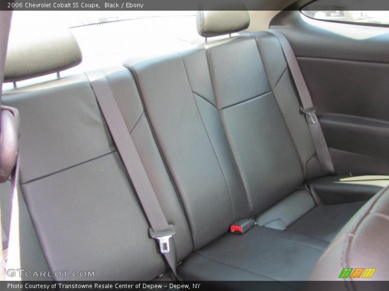  2006 Cobalt SS Coupe Ebony Interior