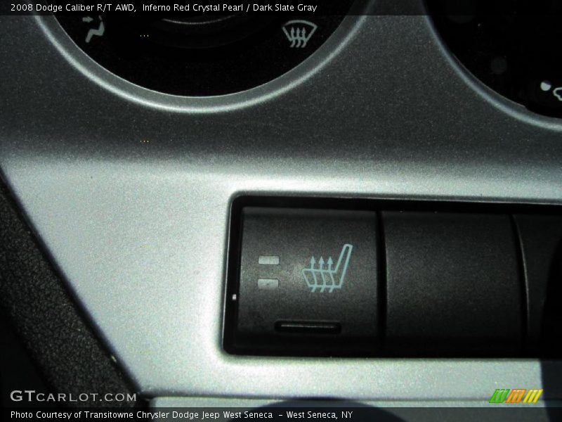 Inferno Red Crystal Pearl / Dark Slate Gray 2008 Dodge Caliber R/T AWD