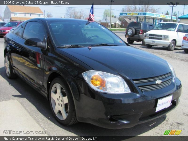 Black / Ebony 2006 Chevrolet Cobalt SS Coupe