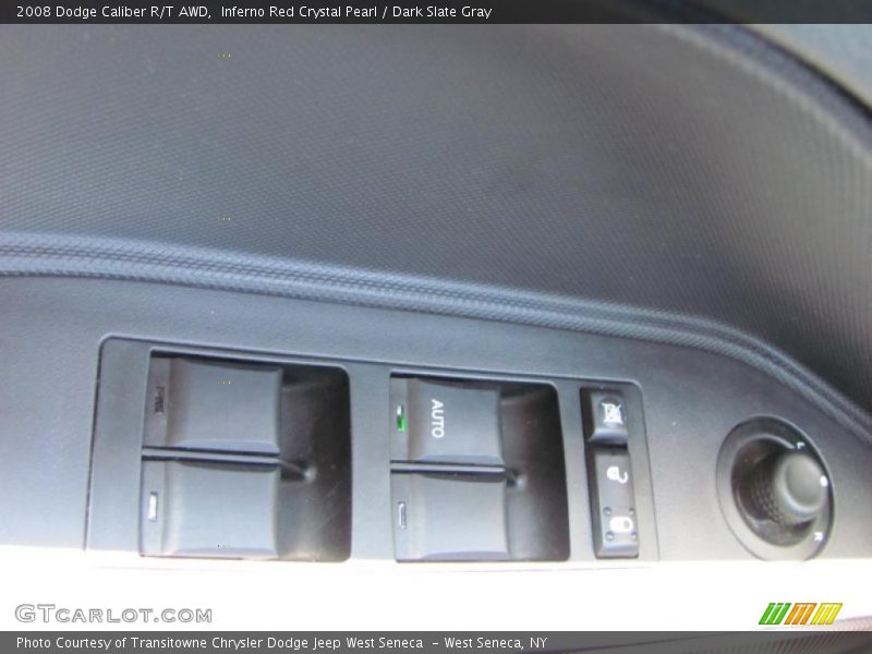 Inferno Red Crystal Pearl / Dark Slate Gray 2008 Dodge Caliber R/T AWD
