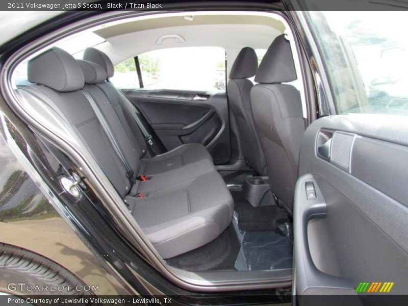 Black / Titan Black 2011 Volkswagen Jetta S Sedan