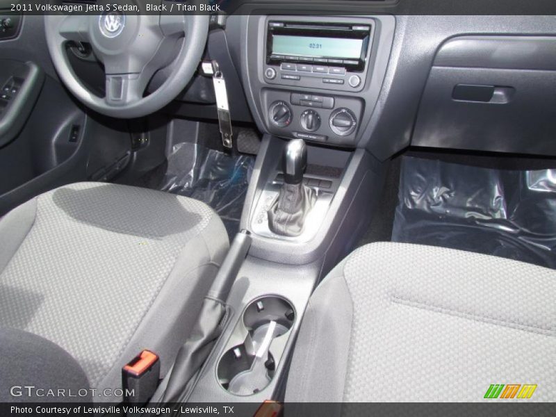 Black / Titan Black 2011 Volkswagen Jetta S Sedan