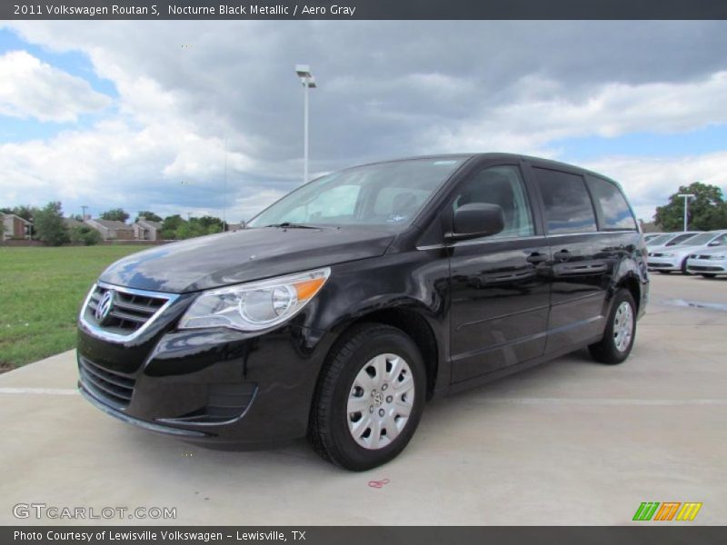 Nocturne Black Metallic / Aero Gray 2011 Volkswagen Routan S