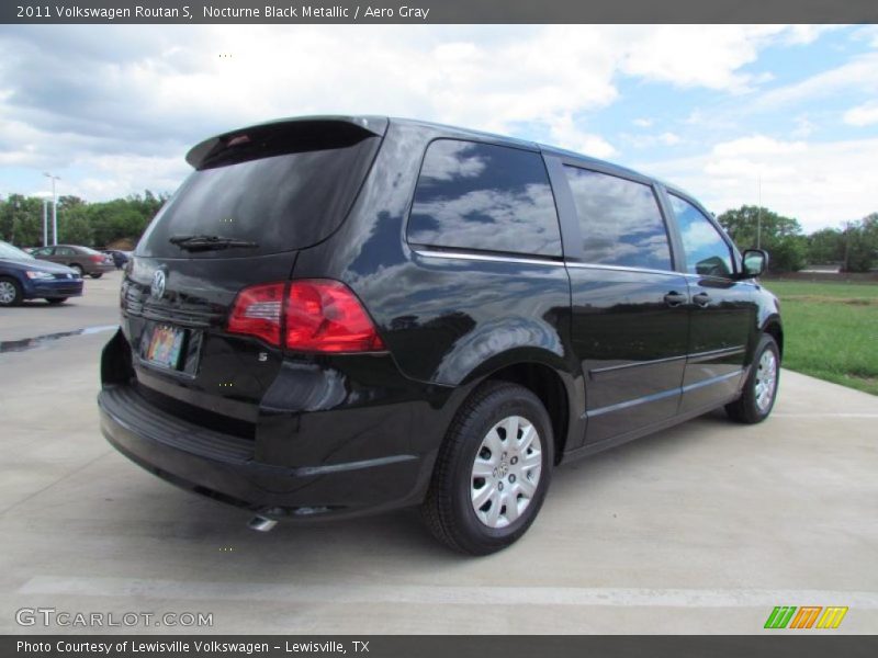 Nocturne Black Metallic / Aero Gray 2011 Volkswagen Routan S