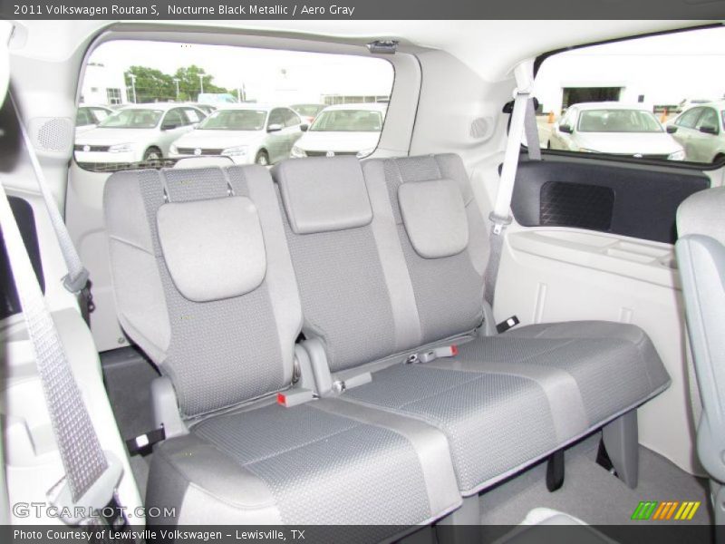 Nocturne Black Metallic / Aero Gray 2011 Volkswagen Routan S