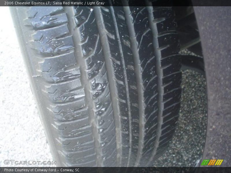 Salsa Red Metallic / Light Gray 2006 Chevrolet Equinox LT