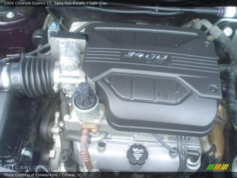 Salsa Red Metallic / Light Gray 2006 Chevrolet Equinox LT