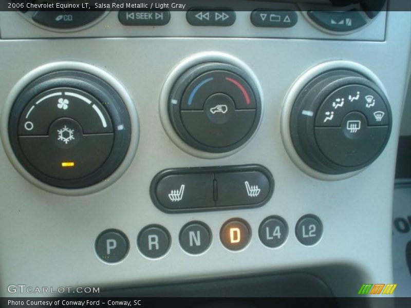 Salsa Red Metallic / Light Gray 2006 Chevrolet Equinox LT