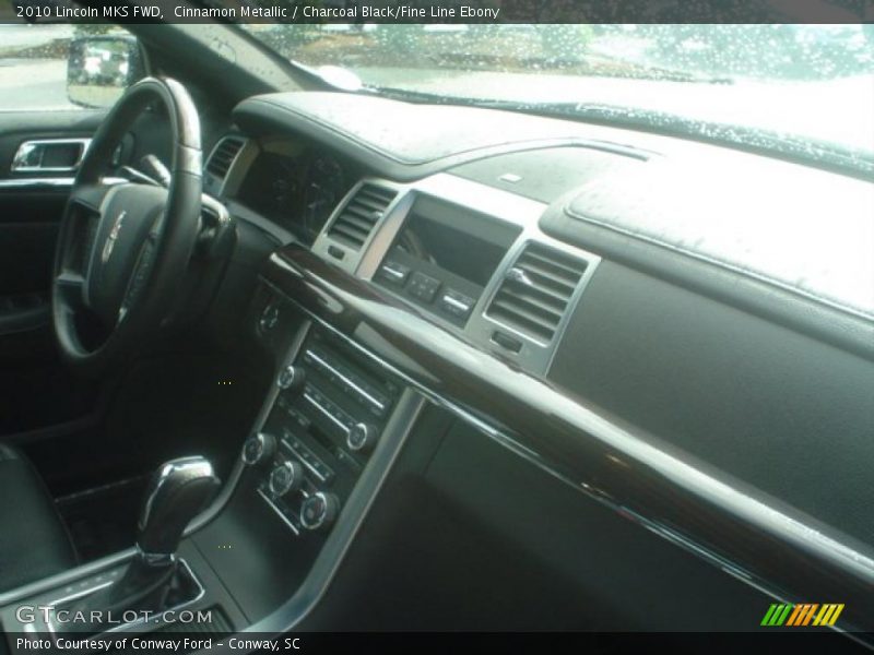 Cinnamon Metallic / Charcoal Black/Fine Line Ebony 2010 Lincoln MKS FWD
