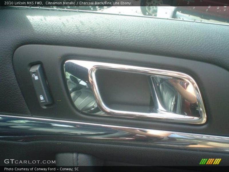 Cinnamon Metallic / Charcoal Black/Fine Line Ebony 2010 Lincoln MKS FWD