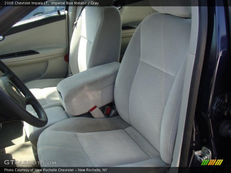 Imperial Blue Metallic / Gray 2008 Chevrolet Impala LT