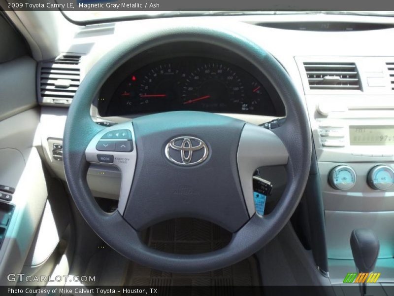Magnetic Gray Metallic / Ash 2009 Toyota Camry LE