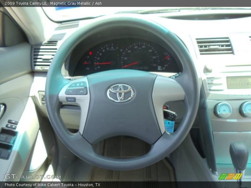 Magnetic Gray Metallic / Ash 2009 Toyota Camry LE