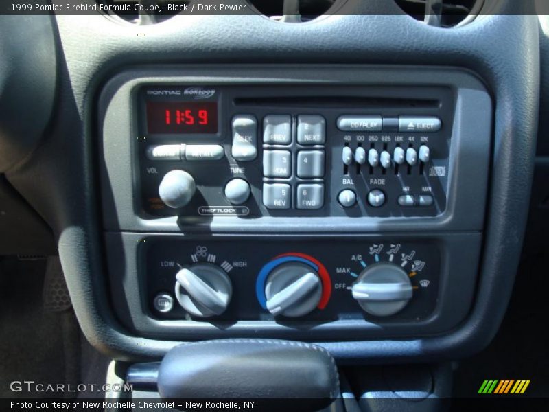 Black / Dark Pewter 1999 Pontiac Firebird Formula Coupe