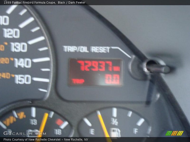 Black / Dark Pewter 1999 Pontiac Firebird Formula Coupe