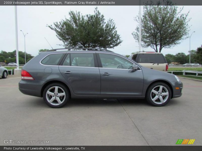  2009 Jetta SEL SportWagen Platinum Gray Metallic