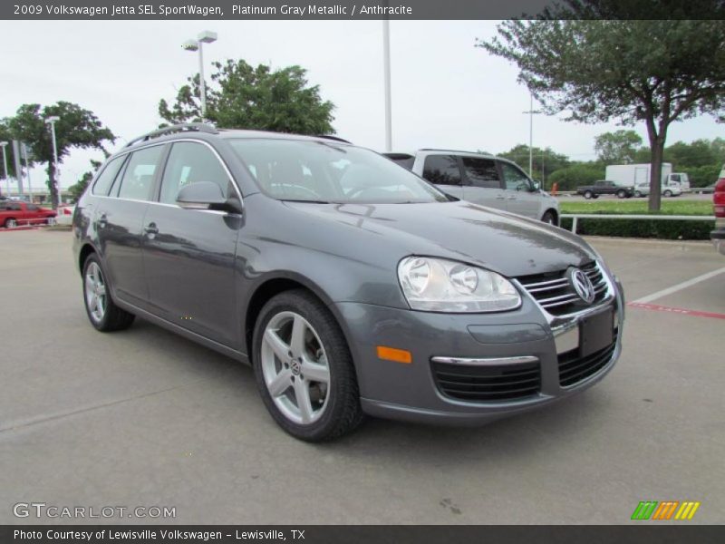 Front 3/4 View of 2009 Jetta SEL SportWagen