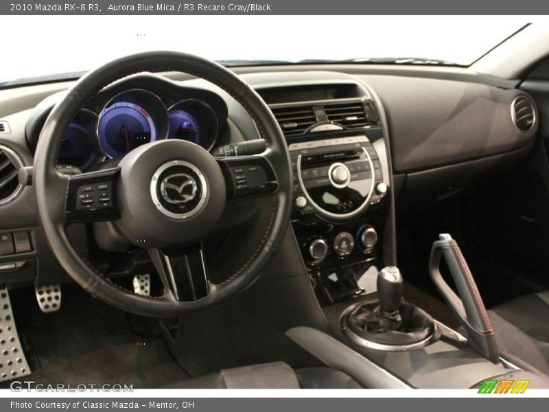  2010 RX-8 R3 R3 Recaro Gray/Black Interior