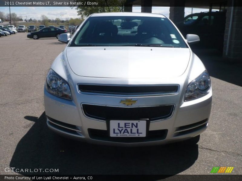 Silver Ice Metallic / Ebony 2011 Chevrolet Malibu LT