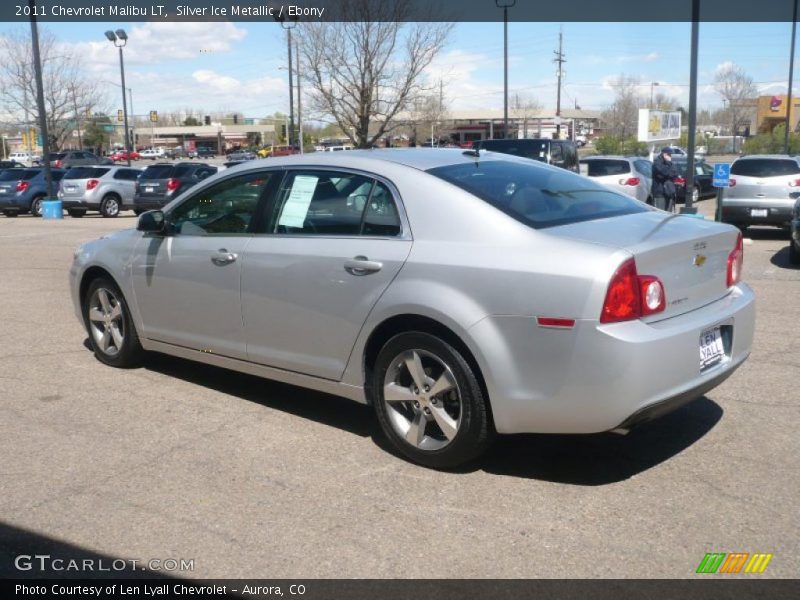 Silver Ice Metallic / Ebony 2011 Chevrolet Malibu LT