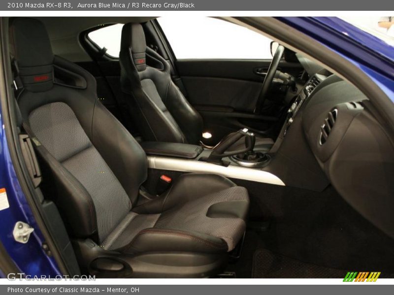  2010 RX-8 R3 R3 Recaro Gray/Black Interior